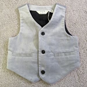 NWT Janie and Jack x Rachel Zoe Velvet Vest, 18-24M